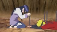 Hinata trying to help fight Pain (Image via Pierrot)